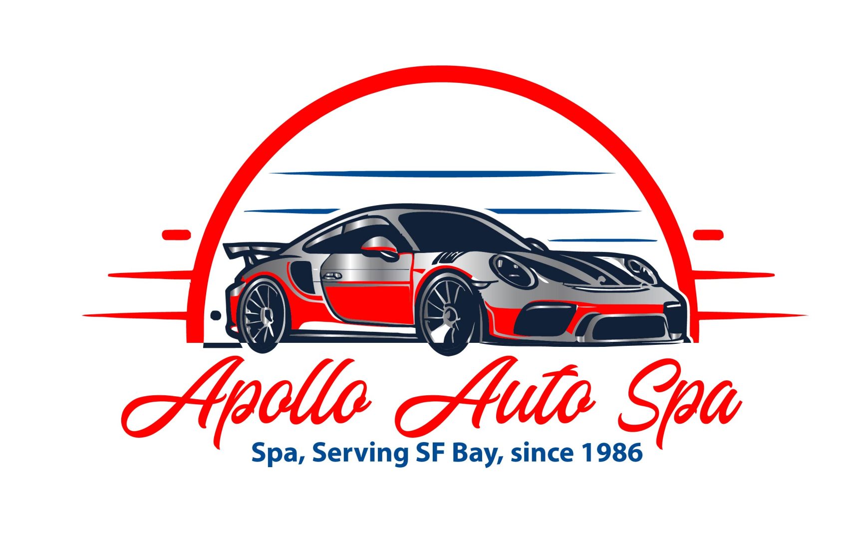 Apollo Auto Spa logo for mobile car detailing, ceramic coating, and paint correction services in Walnut Creek