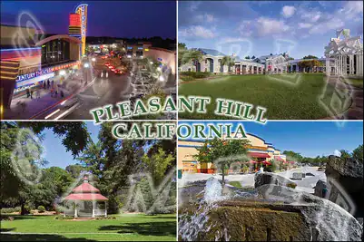 Downtown Pleasant Hill, CA - Beautiful city next to Walnut Creek, CA and Lafayette, CA