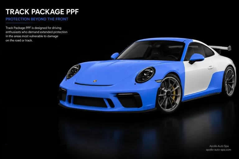 Porsche 911 Track Package PPF