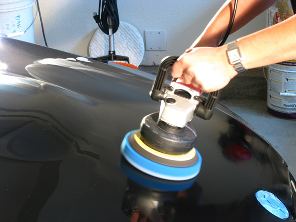 Full Package Detailing Service restoring gloss, protection and appearance on a black luxury vehicle in Walnut Creek CA
