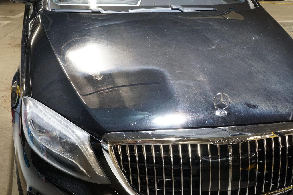 mercedes maybach extreme paint correction walnut creek