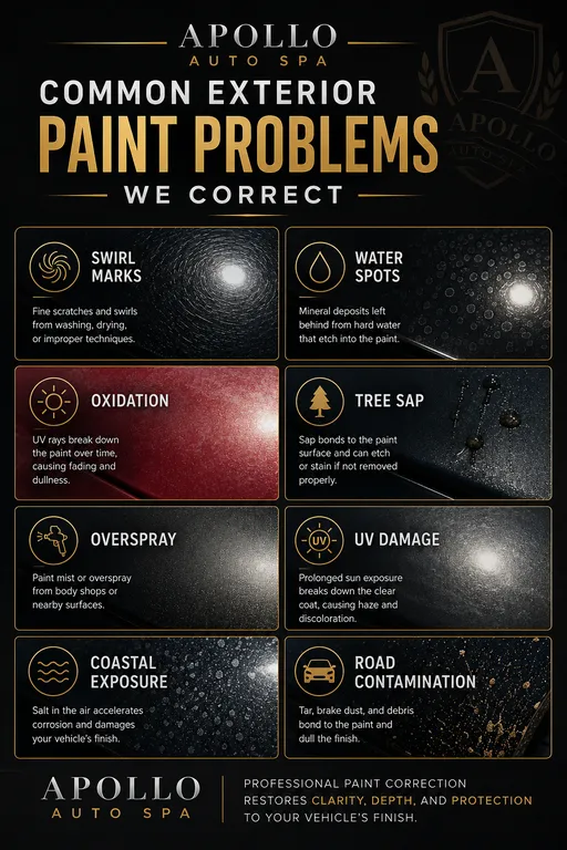 Exterior paint problems we correct. Every day.